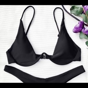 Black Underwire Bikini Top
